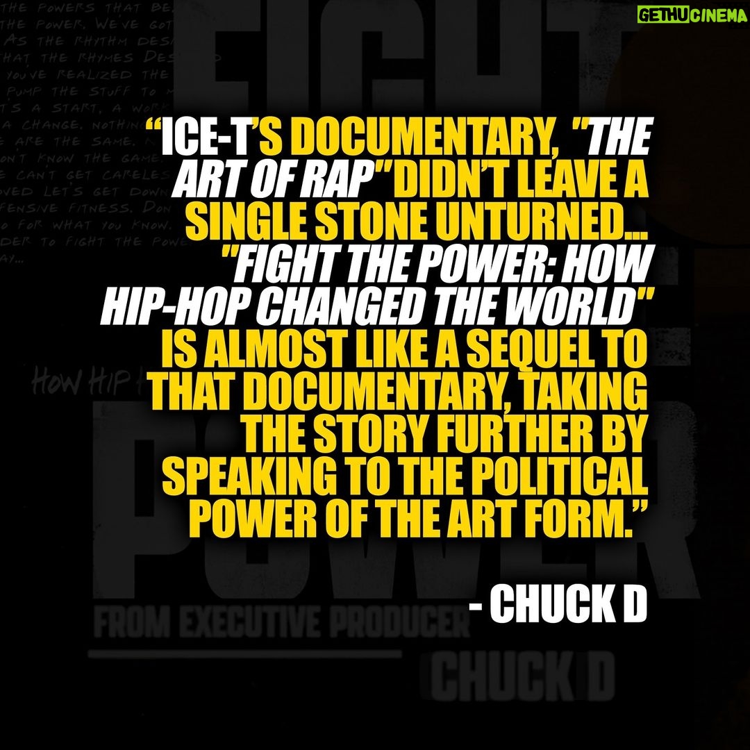 Ice-T Instagram - #FightThePower: ʜᴏᴡ ʜɪᴘ ʜᴏᴘ ᴄʜᴀɴɢᴇᴅ ᴛʜᴇ ᴡᴏʀʟᴅ • ᴏᴜᴛ ɴᴏᴡ ᴏɴ @pbs @bbc @bbcstudios