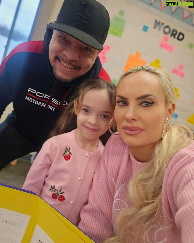 Ice-T Instagram - Parent Day at school 🩷 #2ndgrade #parentday