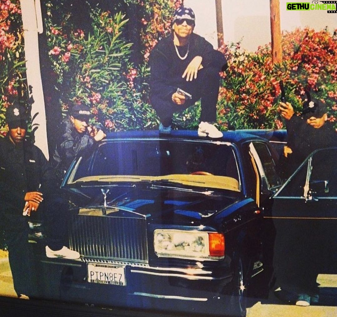 Ice-T Instagram - ‘Whip Throwback’ One of the First Rolls in the Hood… ‘Them SYNDICATE Niggaz..’ 💥 #Plates
