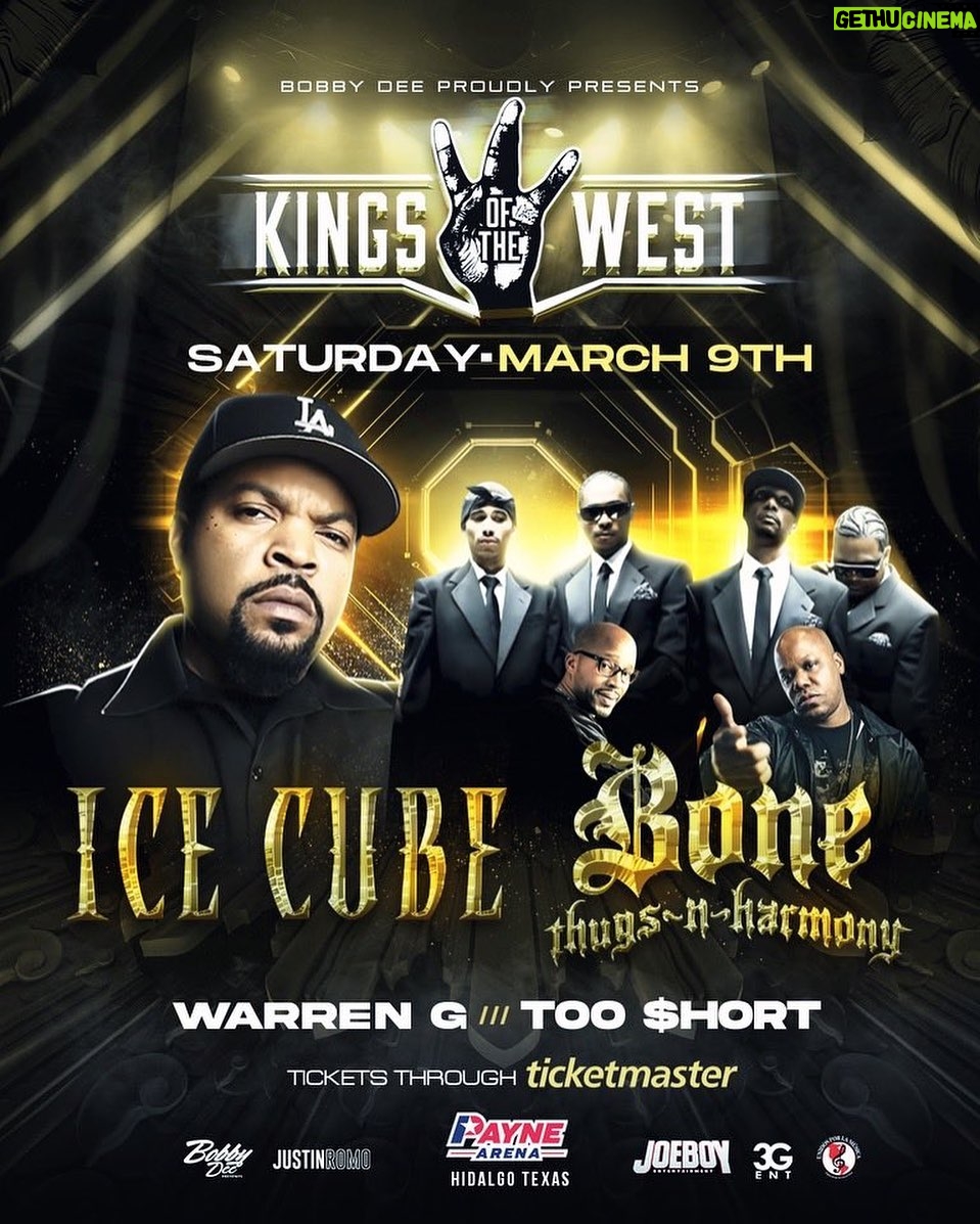 Ice Cube - 37.3K Likes - Today is the day. Kings of the West in Texas. Don’t cheat yourself, treat yourself…