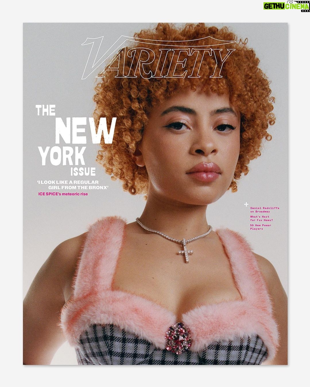Ice Spice Instagram - lovee this @variety cover story 🩷