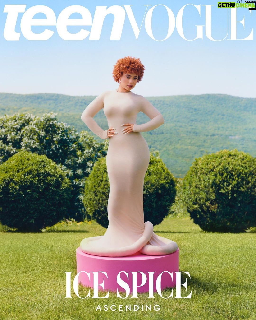 Ice Spice Instagram - cover for @teenvogue 🌸