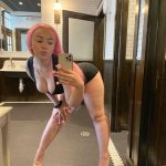 Ice Spice Instagram - PINK WIG THICC A$$ 🏆