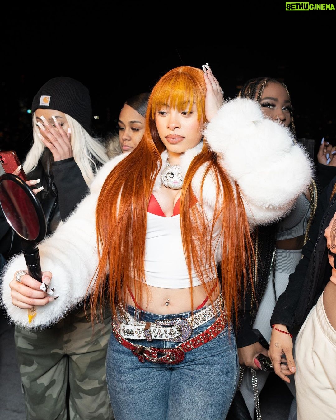 Ice Spice Instagram - like damn she in ha mood 💋 Bronx, NY
