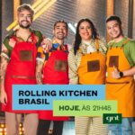 Igor Guimarães Instagram - Quando junta um game show + eu, meus melhores amigos irmãos e a Ane… o resultado é Alegria ❤️ @gnt #rollingkitchenbrnognt The Rolling Kitchen