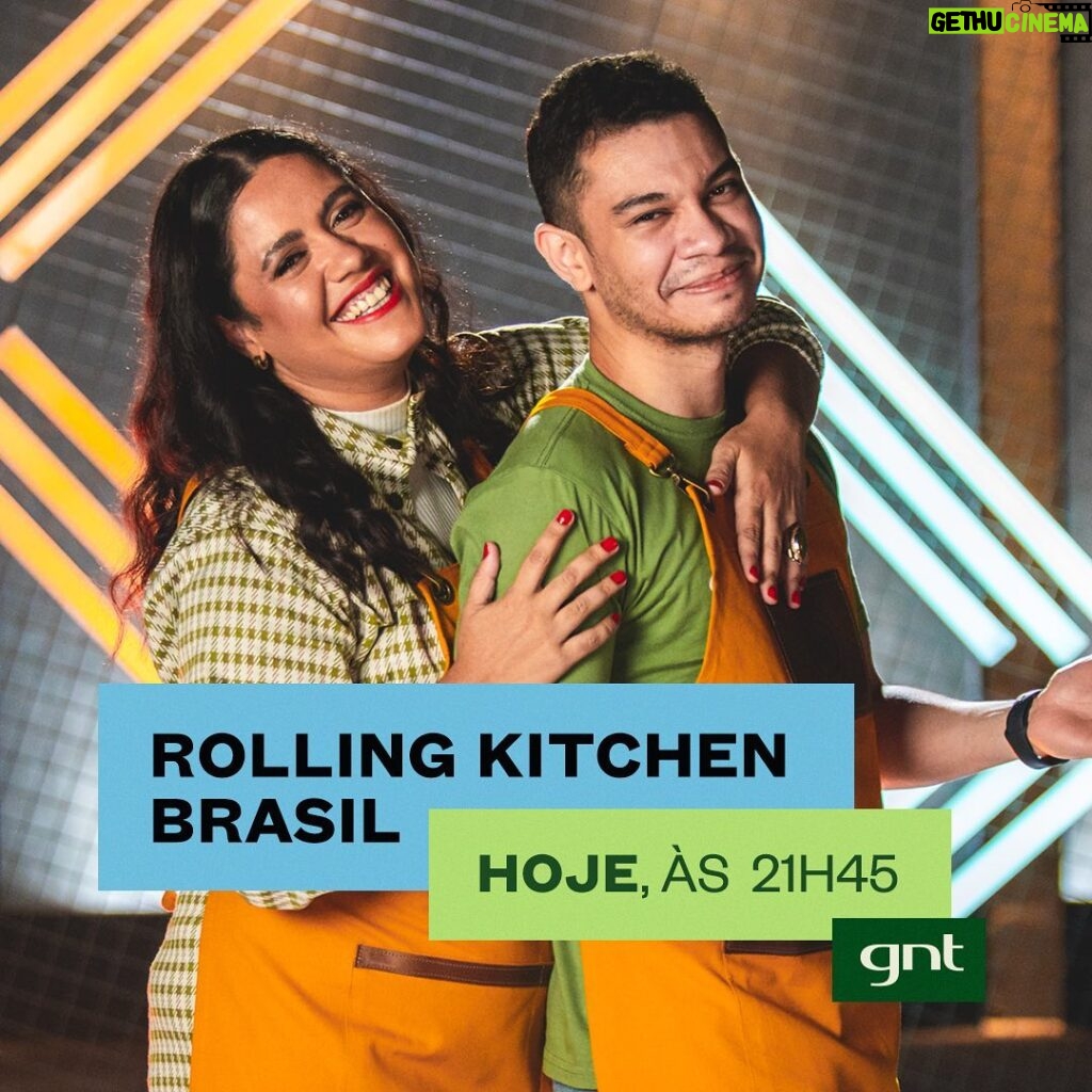 Igor Guimarães Instagram - Quando junta um game show + eu, meus melhores amigos irmãos e a Ane… o resultado é Alegria ❤️ @gnt #rollingkitchenbrnognt The Rolling Kitchen