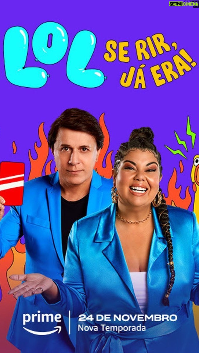 Igor Guimarães Instagram - Não podia deixar de falar que chegou a terceira temporada de “LOL: Se Rir, Já Era”. E para novos assinantes, ainda tem 30 dias grátis. Eles pegaram os 10 comediantes mais biruleibes do momento e trancaram numa sala por 6 horas pra fazer besteira e ninguém poder rir. Já dei muito spoiler, corre no @primevideobr para assistir!! #publicidade#LOLSeRirJaEra