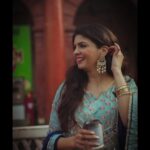 Ihana Dhillon Instagram - If indeed you must be candid , be candid beautifully 🥰 @rangpunjabofficial Outfit :- @crystal_by_harman_ MUA and Styling :- Me 😊