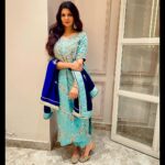 Ihana Dhillon Instagram - If indeed you must be candid , be candid beautifully 🥰 @rangpunjabofficial Outfit :- @crystal_by_harman_ MUA and Styling :- Me 😊