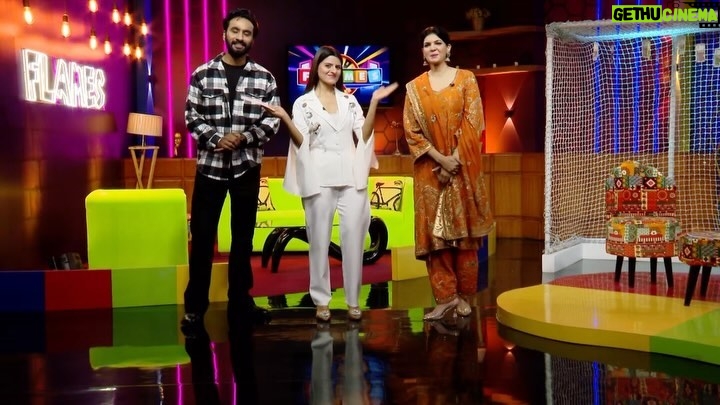 Ihana Dhillon Instagram - Get ready to ignite the stage with Superstar’s #hardeepgrewal and #ihanadhillon Join us On this Saturday At 5 PM 🎶🌟 Don’t miss out on the hottest show Only On PTC Punjabi🔥🔥 @hardeepgrewalofficial @ihanadhillon @ohhsaira #Flames #gameshow #FlamesCelebrityGameShow #CelebrityGameShow #FunShow #PunjabiCelebrities #PunjabiStars #Games #GameswithCelebrities #Punjabi #PTC #PTCPunjabi