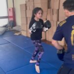 Iko Uwais Instagram - My blood is in her body. Oops Watch out #uwaisteam 👊🏼👊🏼👊🏼