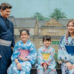 Iko Uwais Instagram - my everything ❤️ #theuwais👨‍👩‍👧‍👧 #theuwaisvacation #theuwaisjapantrip Asakusa, Senso Ji Temple, Tokyo