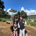 Iko Uwais Instagram - no filter needed😍🌳🏔️🌾🌤️❤️ #theuwais👨‍👩‍👧‍👧 Pangalengan, Jawa Barat, Indonesia