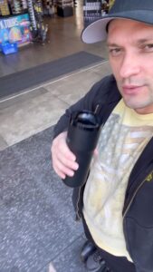 Ilya Tank Shilov Instagram - На районе. Всё спокойно. Walk Of Fame On Hollywood Blvd
