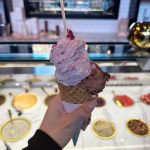 Im Na-yeon Instagram - My messy hair and perfect hazelnut gelato 🍦