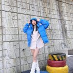 Im Na-yeon Instagram - #광고 이제 패딩 입을 날씨야.. ⛄ #TommyJeans #Alaskapuffer #알래스카푸퍼 ＠TommyJeans