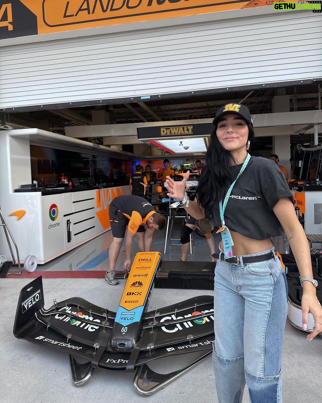 Indiana Massara Instagram - Who else is excited for the F1 season to begin?! @mclaren @mclarenshadow