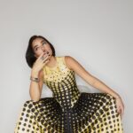 Indiana Massara Instagram - Living my polka dot dreams @indiana Stylist @janabartolo Photographer @jasonhenleyco #ootd #studio #beauty