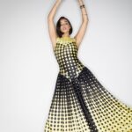 Indiana Massara Instagram - Living my polka dot dreams @indiana Stylist @janabartolo Photographer @jasonhenleyco #ootd #studio #beauty