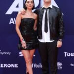 Indiana Massara Instagram - ARIAS BABYYYYY!! ✨✨✨ Stylist @janabartolo Dress & shoes @emporioarmani Jewellery @dinosaur_designs Bag @charleskeithofficial Sunglasses @gentlemonster Hair and makeup @kellybowmanmakeup Sydney, Australia