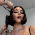 Indiana Massara Instagram - A moment for the glam. @armanibeauty ♥️ @kellybowmanmakeup Sydney, Australia