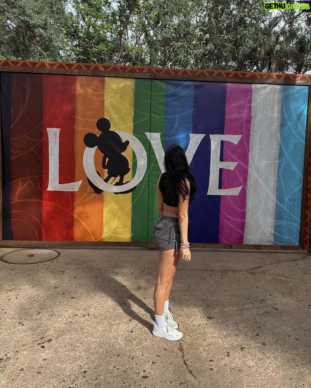 Indiana Massara Instagram - HAPPY PRIDE 🏳️🌈🏳️🌈🏳️🌈 Disneyworld, Orlando Florida