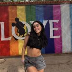 Indiana Massara Instagram - HAPPY PRIDE 🏳️‍🌈🏳️‍🌈🏳️‍🌈 Disneyworld, Orlando Florida