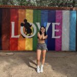 Indiana Massara Instagram - HAPPY PRIDE 🏳️‍🌈🏳️‍🌈🏳️‍🌈 Disneyworld, Orlando Florida