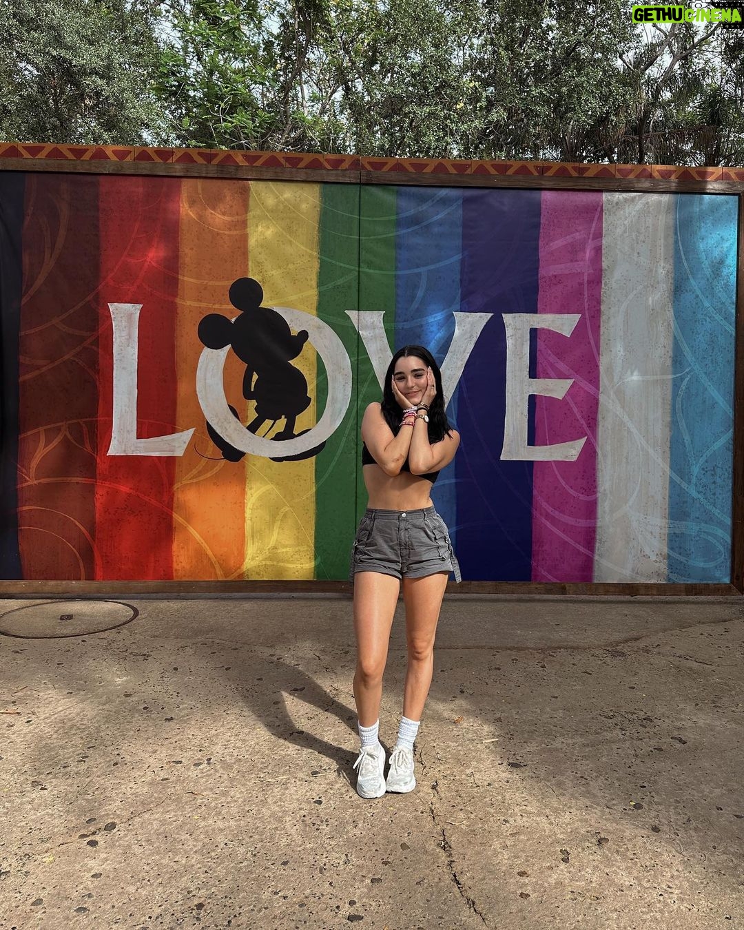 Indiana Massara Instagram - HAPPY PRIDE 🏳️🌈🏳️🌈🏳️🌈 Disneyworld, Orlando Florida