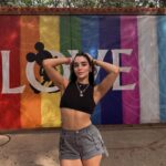 Indiana Massara Instagram - HAPPY PRIDE 🏳️‍🌈🏳️‍🌈🏳️‍🌈 Disneyworld, Orlando Florida