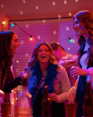 Indiana Massara Instagram - Co directors, executive producers, co stars and best friends!! I’m so proud of us!! WE DID IT!! Thank you to absolutely everyone for putting their all into this show it meant the world to us we truly couldn’t have done it without you all! @allextizzar I could go on and on about how much I love you, I truly found my older sister and mentor in you!! Okay enough talking… SEASON 2 EPISODE 1 OF CHICKEN GIRLS: COLLEGE YEARS!! OUT NOW!!! AHHHHH!! ♥️
