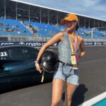 Indiana Massara Instagram - Start your engines, IT’S RACE DAY!! 🏁🧡🖤 @mclaren @mclarenshadow Miami Beach, Florida