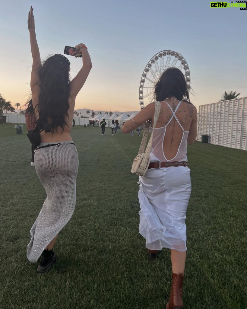 Indiana Massara Instagram - 📍middle of the desert Coachella Music Festival