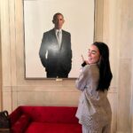 Indiana Massara Instagram - Such an honor to sit down with President Obama to discuss what’s at stake in this upcoming midterm election. GET TO THE POLLS!! USE YOUR VOICE!! YOU CAN BE THE CHANGE!! #creatorsforgood #hotpeoplevote 💙 Washington D.C.