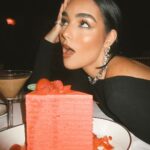 Indiana Massara Instagram – Having my cake and eating it too🍰🍓🍸 Los Angeles, California