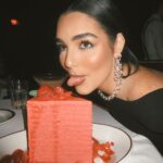 Indiana Massara Instagram – Having my cake and eating it too🍰🍓🍸 Los Angeles, California