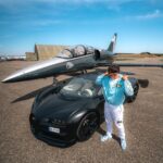 Ines Benazzouz Instagram - Ça pète 🛸 Merci infiniment à mon gars @gmk001 ! 🙏💙 📸 @jason.schieste 🥼 @dadainkk7 (Styliste)
