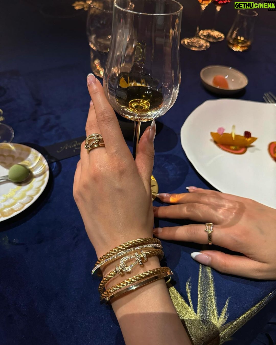 Irene Kim Instagram - An exceptional evening of sensory & opulence for the reveal of the L’Or de Jean Martell Réserve du Château. Thank you to the maison and team for inviting me to your wonderful world of Cognac. I was overwhelmingly inspired by the enriching heritage and passion you put into the craft. @martellofficial #MartellCognac #LorDeJeanMartell #Ad Château de Chanteloup (Charente)
