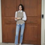 Irene Kim Instagram - Casual cool🤍 @ferragamo #광고 #Ferragamotimepieces