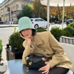 Irene Kim Instagram - Fall in Paris is so special 🍂💕 #광고 @louisvuitton Paris, France