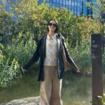 Irene Kim Instagram - 센트럴파크 아니구…역삼동 나들이🥰🌞🌿 Seoul, Korea