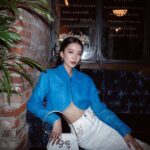Irene Kim Instagram - Night out with @revolve 💎💙 #REVOLVEaroundtheworld Singapore
