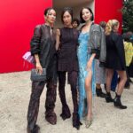 Irene Kim Instagram - @acnestudios moments…featuring all my gorgeous ladies✨ The collection was so goooooood❤️‍🔥 Paris, France