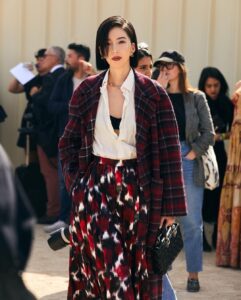 Irene Kim Instagram - “The woman is always the most important part of the outfit.” @mariagraziachiuri Thank you @dior 💃🏻🥀 #DiorSS24