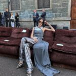 Irene Kim Instagram – @theattico was every girls dream closet…and I got to wear one of the looks from their show!😌💖 Milan, Italy