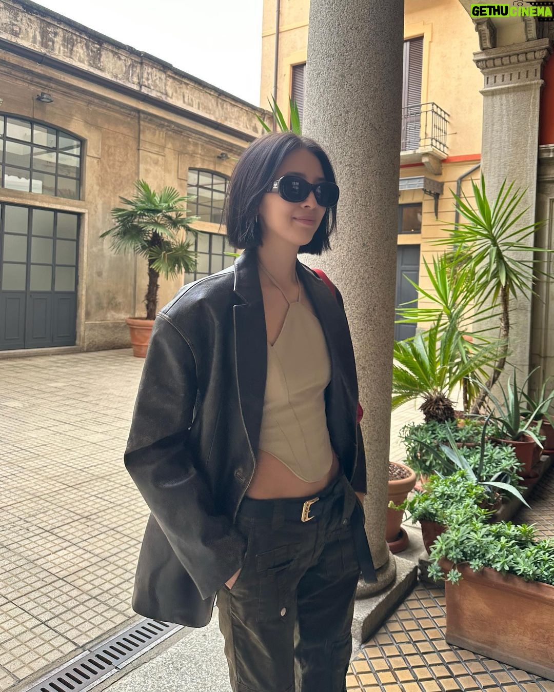 Irene Kim Instagram - Ciao Milano❤️🔥 #ootd Milan, Italy