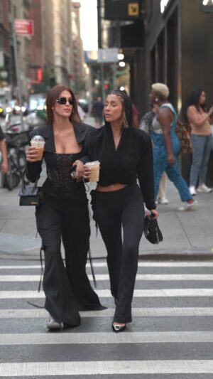 Iris Mittenaere Instagram - Leaving the NYFW like …🔥