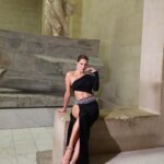 Iris Mittenaere Instagram – Magical night at @museelouvre with @lancomeofficial ✨
For the special  #lancomexlouvre collaboration which celebrates beauty, art and women! 
 #makeup #skincare Louvre Museum Paris
