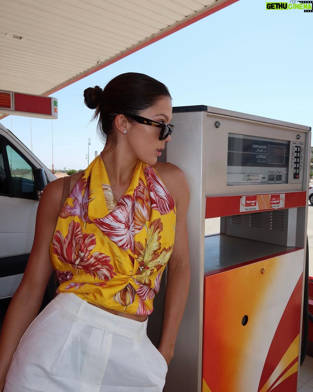 Iris Mittenaere Instagram - Fueling up myself ⛽️ Marrakech