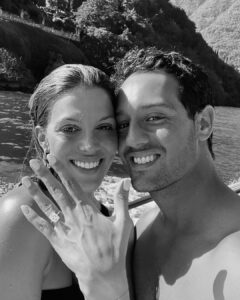 Iris Mittenaere Instagram - YES !!! 💍🥹 C’est sur les bords du lac de Côme que nous nous sommes dit que ça serait pour la vie. Lake Como, Italy